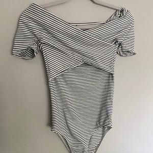 SHEIN Striped Bodysuit - Small
